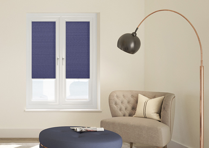 Obscura, Dark Navy - Stick Fit Honeycomb Blind - Image 3